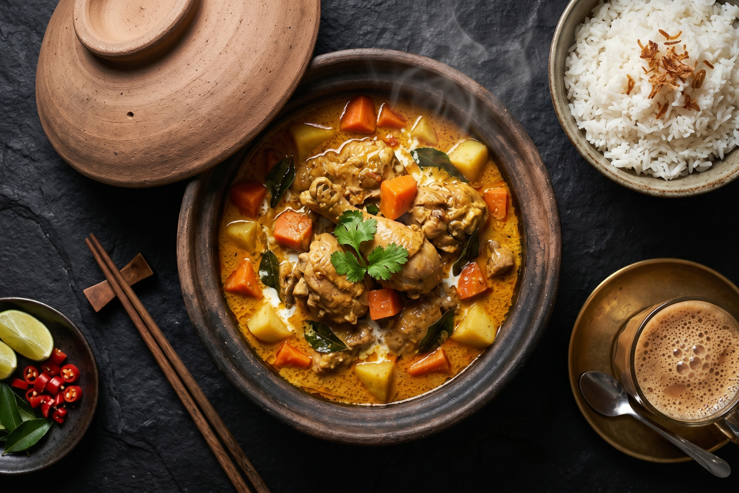 Malaysian Coconut Chicken Curry